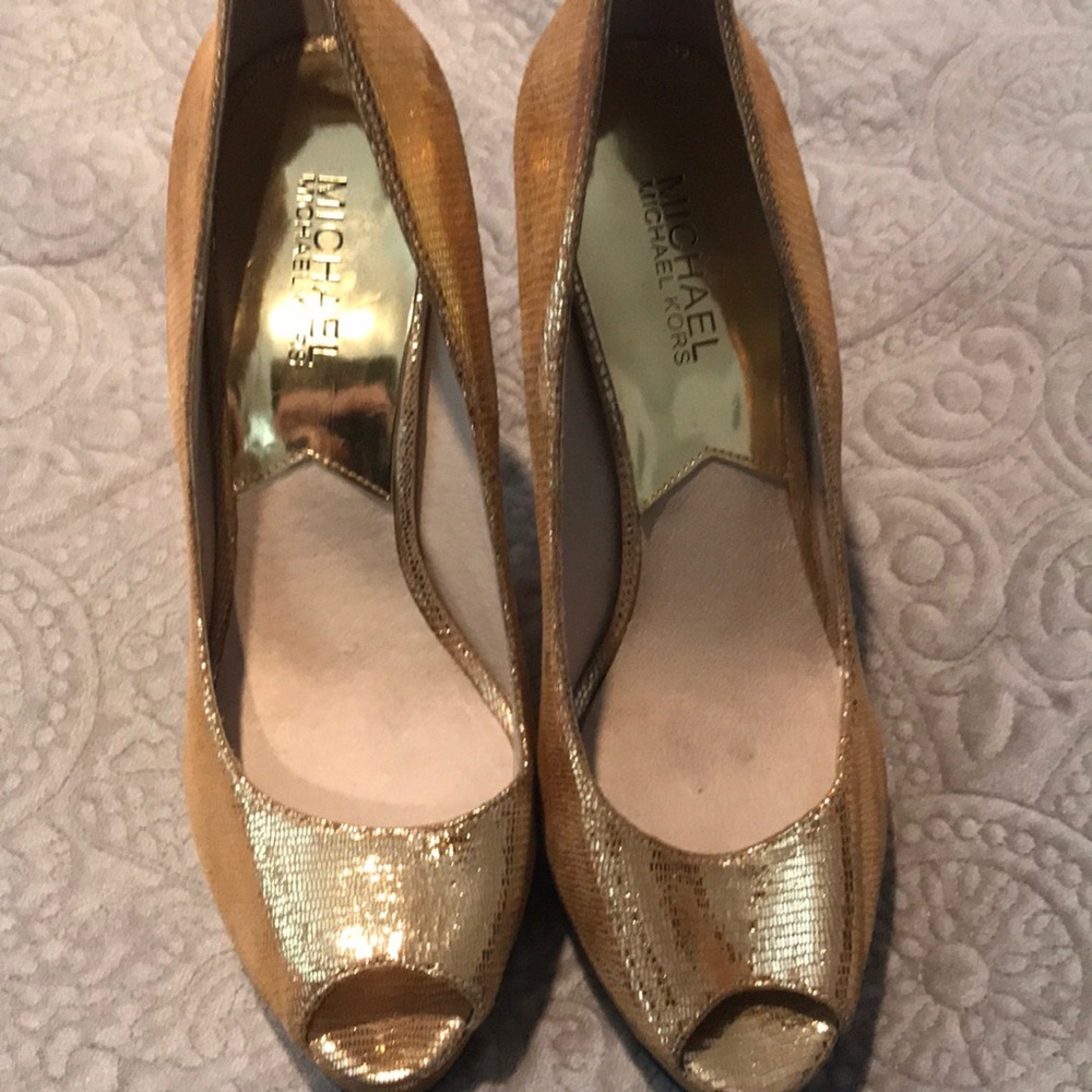 Michael kors platform heels